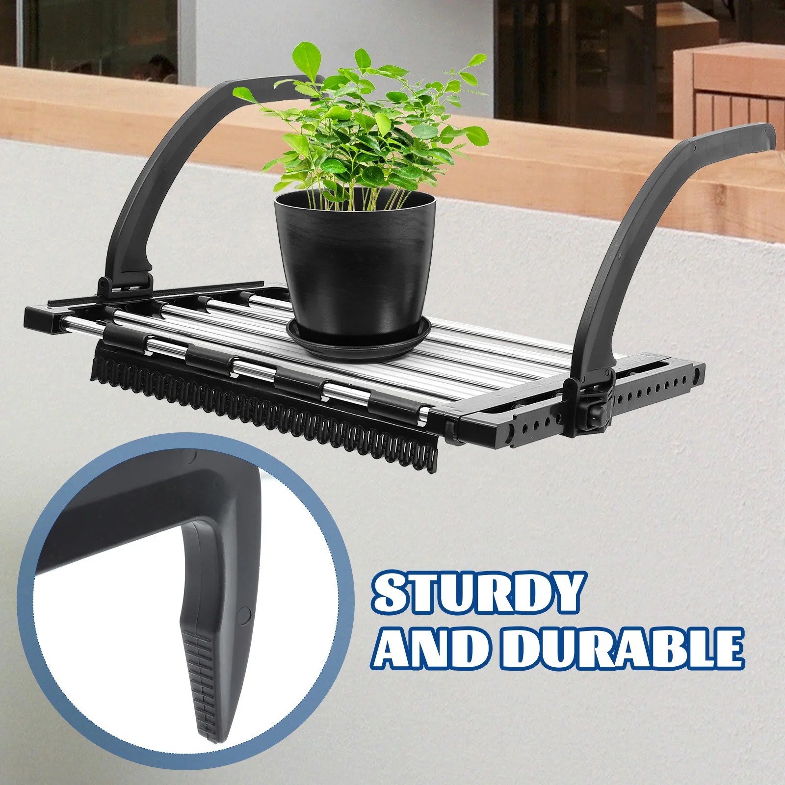 

Stretchable Balcony Drying Rack 42 73cm Stainless Steel Sock Underwear Clothes Rack Foldable Towel Hanger Multi Purpose