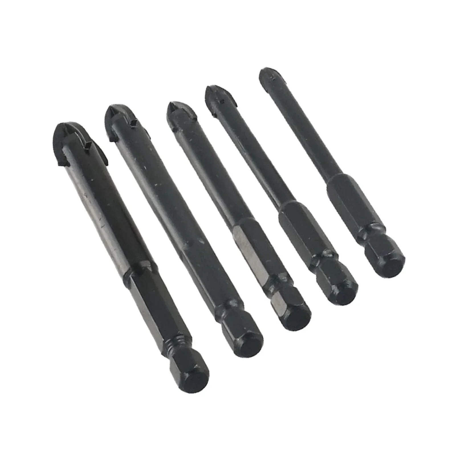 

5Pcs Hole Opener Drill Bit Drill Bits Set Carbide Ceramic Glass Kit Tile Porcelain Wood 5-12mm Hot Sale Practical