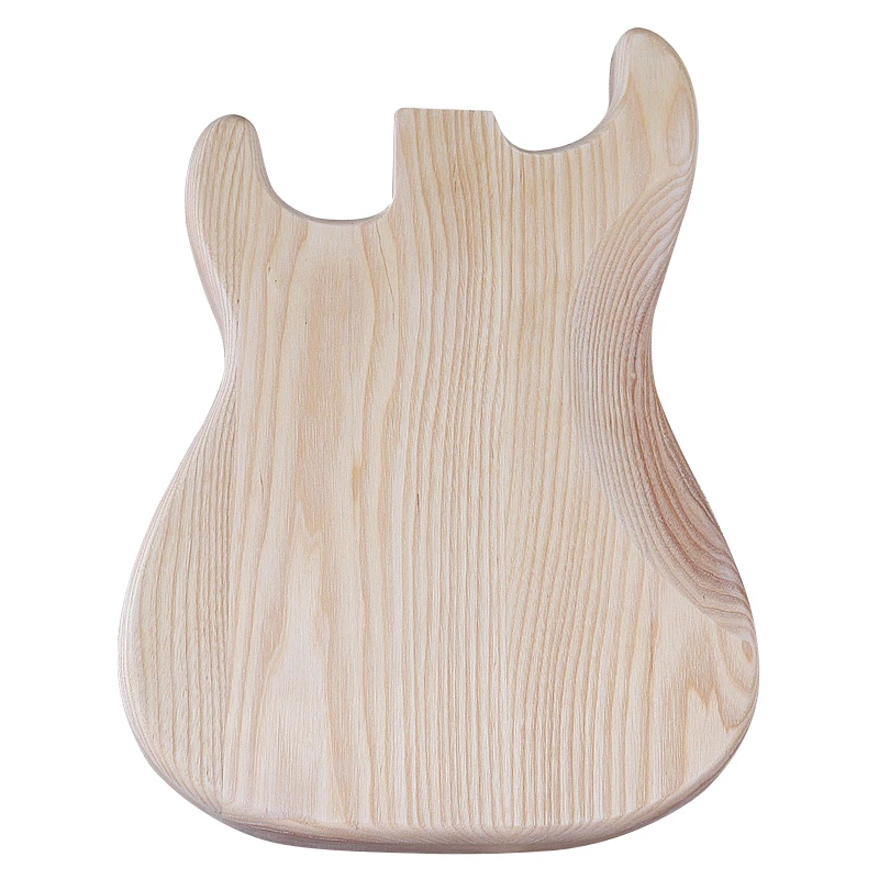 Ashwood Electric Guitar Body DIY Guitar Barrel 2 Pieces Wood Combine Guitar Part 5.6cm Heel Width New Arrival