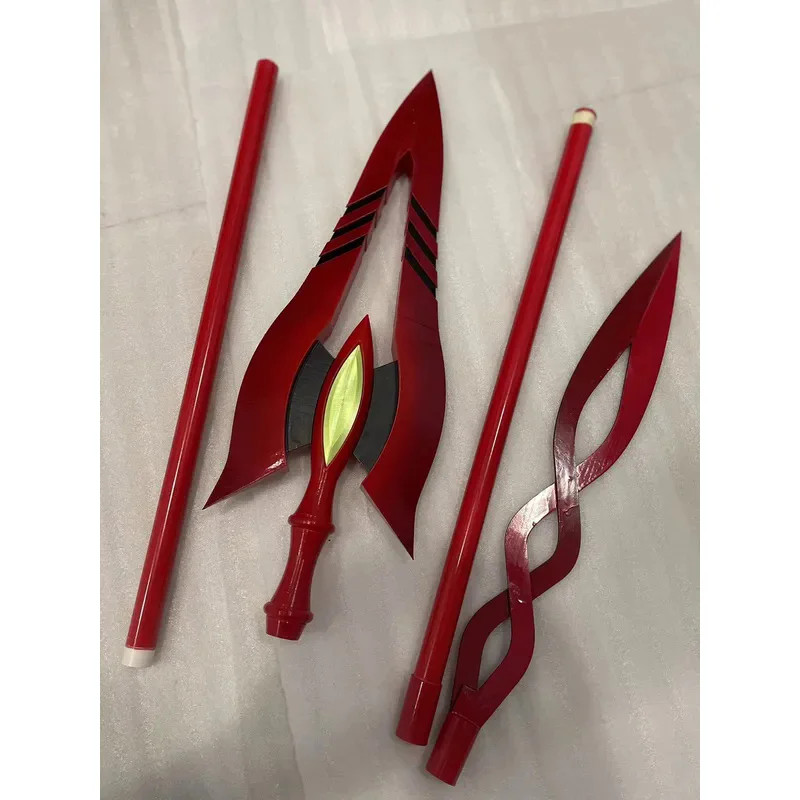 Anime EVA Ayanami Rei Spear of Cassius Asuka Langley Soryu Cosplay Red 200cm Prop Longinus prop Weapons accessories