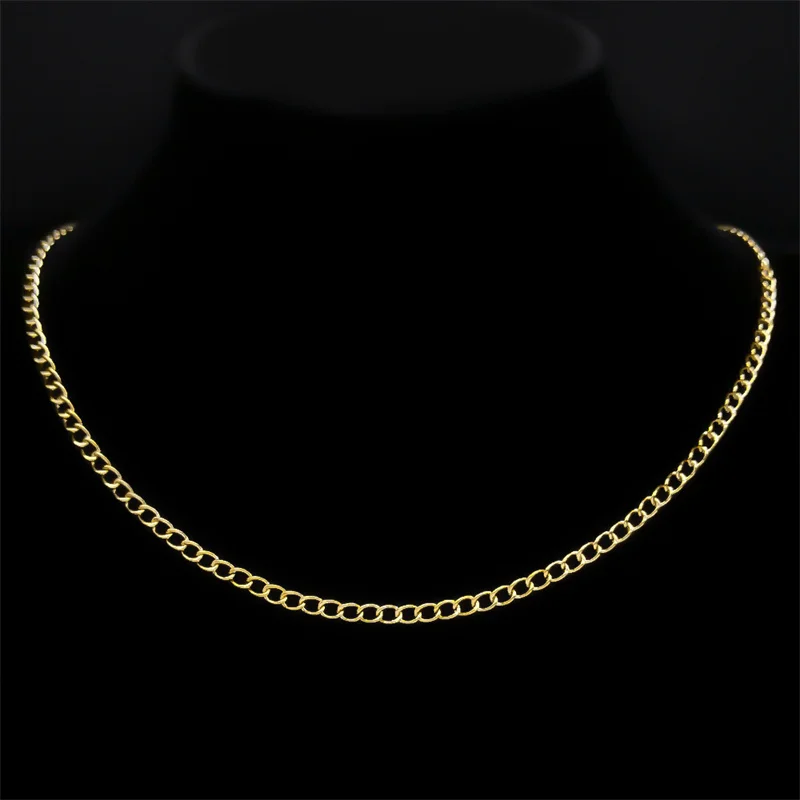 Edelstahl-Schwanzkette für Halskette, Armband, Verlängerung, Gold, Silber, Schwarz, DIY-Schmuck für Damen und Herren, Zubehör – Detail 6