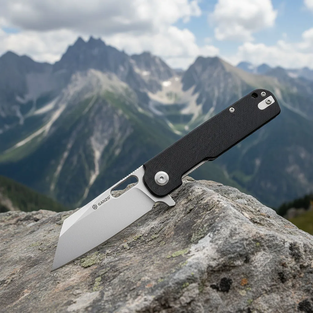 

2024 +-60HRC Ganzo G770 FBknife D2 Blade G10 Handle Folding Knife Pocket Knife Tactical Outdoor Camping Tool Survival Tool