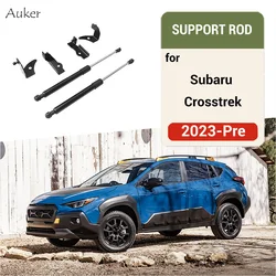 For Subaru Crosstrek 2023 2024 2025 Car-Styling Refit Bonnet Hood Gas Shock Lift Strut Bars Support Rod Accessories