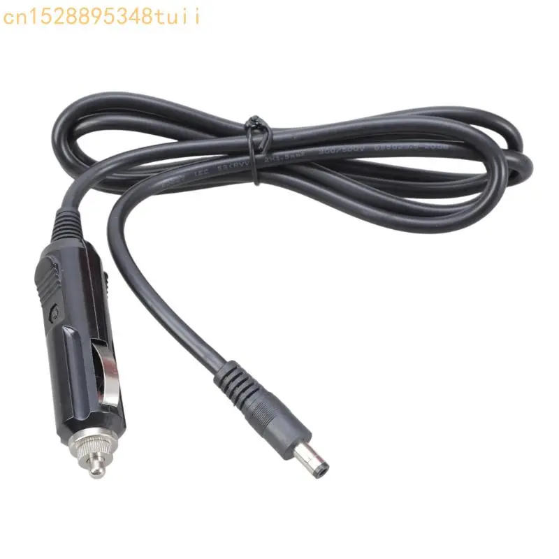 Y4QF 12V 24 V Cargador 24 V adaptador 5.5 mmx2.5 mm Puerto masculino a 5.5x2.5 mm Cable cargador enchufe para