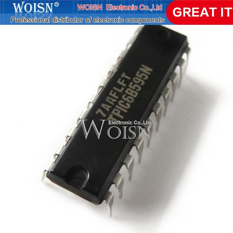 10PCS TPIC6B595N TPIC6B595 DIP-20 Counting Shift Register Chip