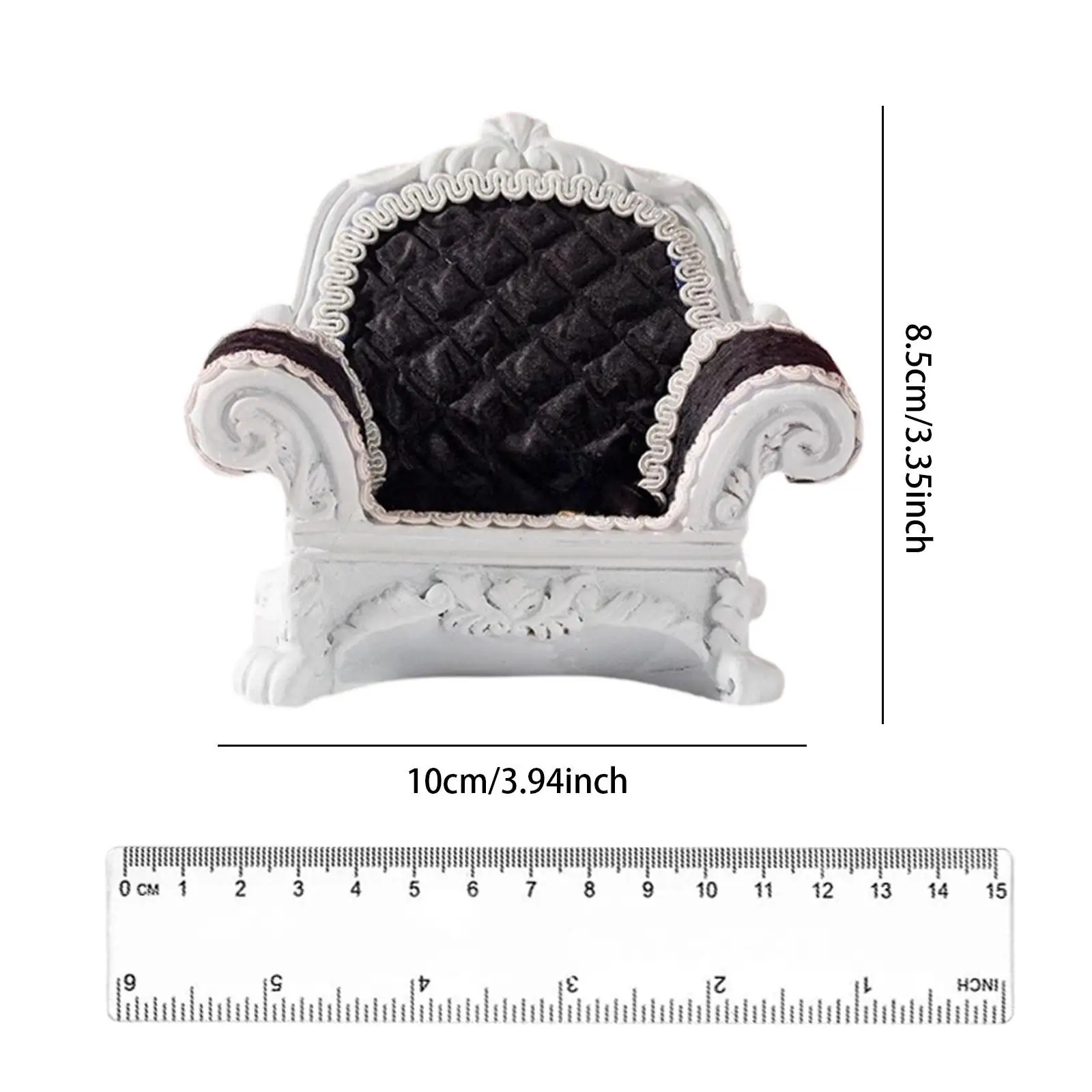 1/12 Dollhouse Single Sofa Miniature Model Furniture Accessories Fine