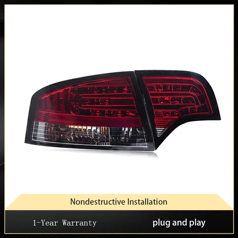 6 best sales audi a4 b7 led tail lights - №2