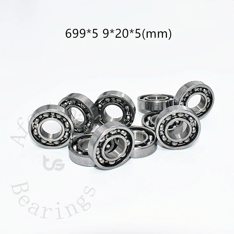 

699*5 Bearing 10 Pieces 9*20*5(mm) free shipping chrome steel High speed Mechanical equipment parts