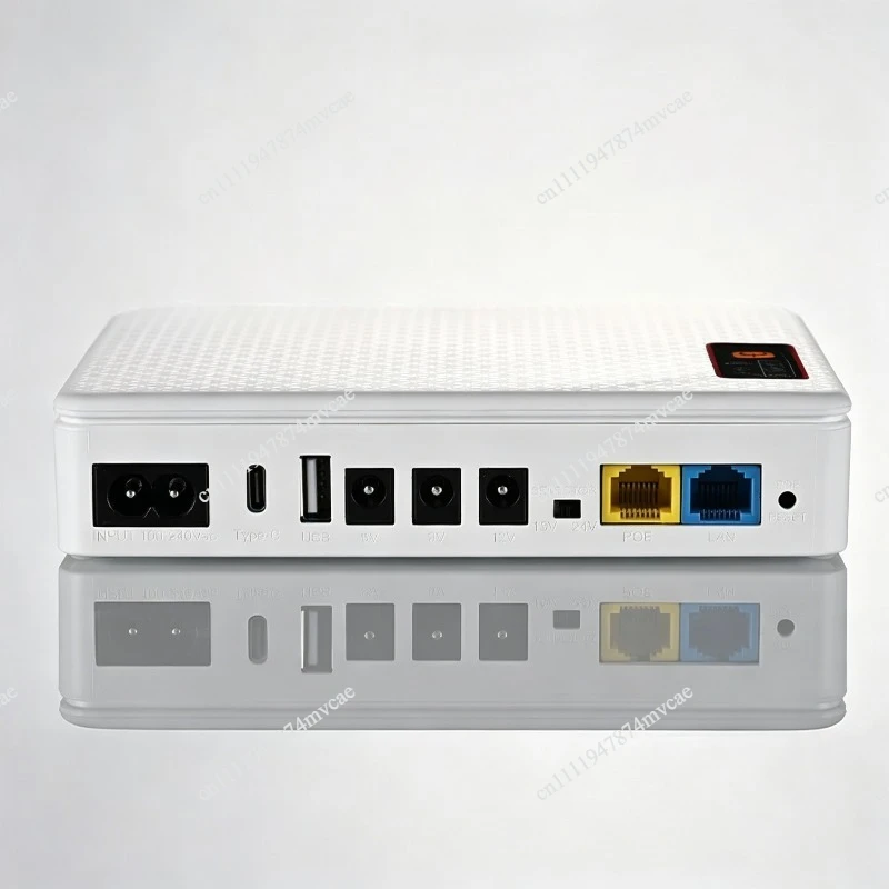 Mini DC UPS Uninterruptible Power Supply, POE Backup for Router Modem Camera, Small Emergency Power Source