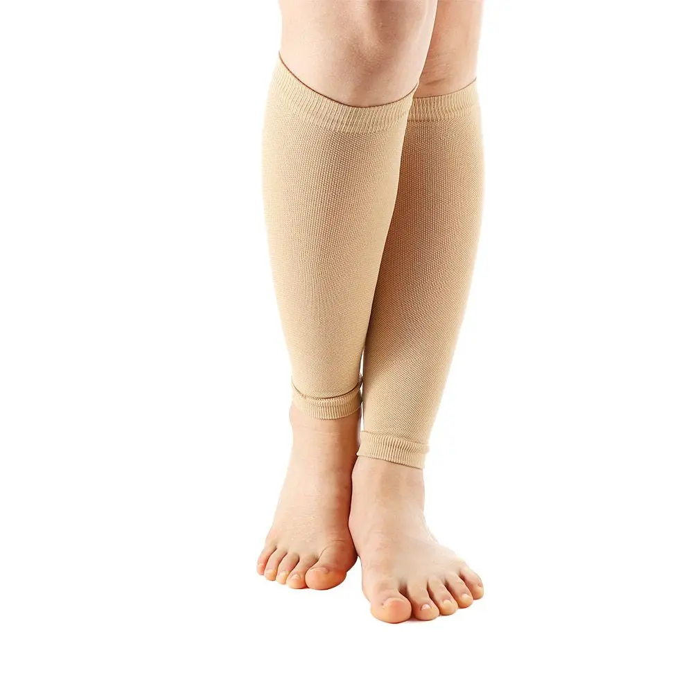 Anti-friction Shaping Varicose Veins Treat Women Men Calf Stockings Polyester Fiber Compression Stockings Pressure Stockings