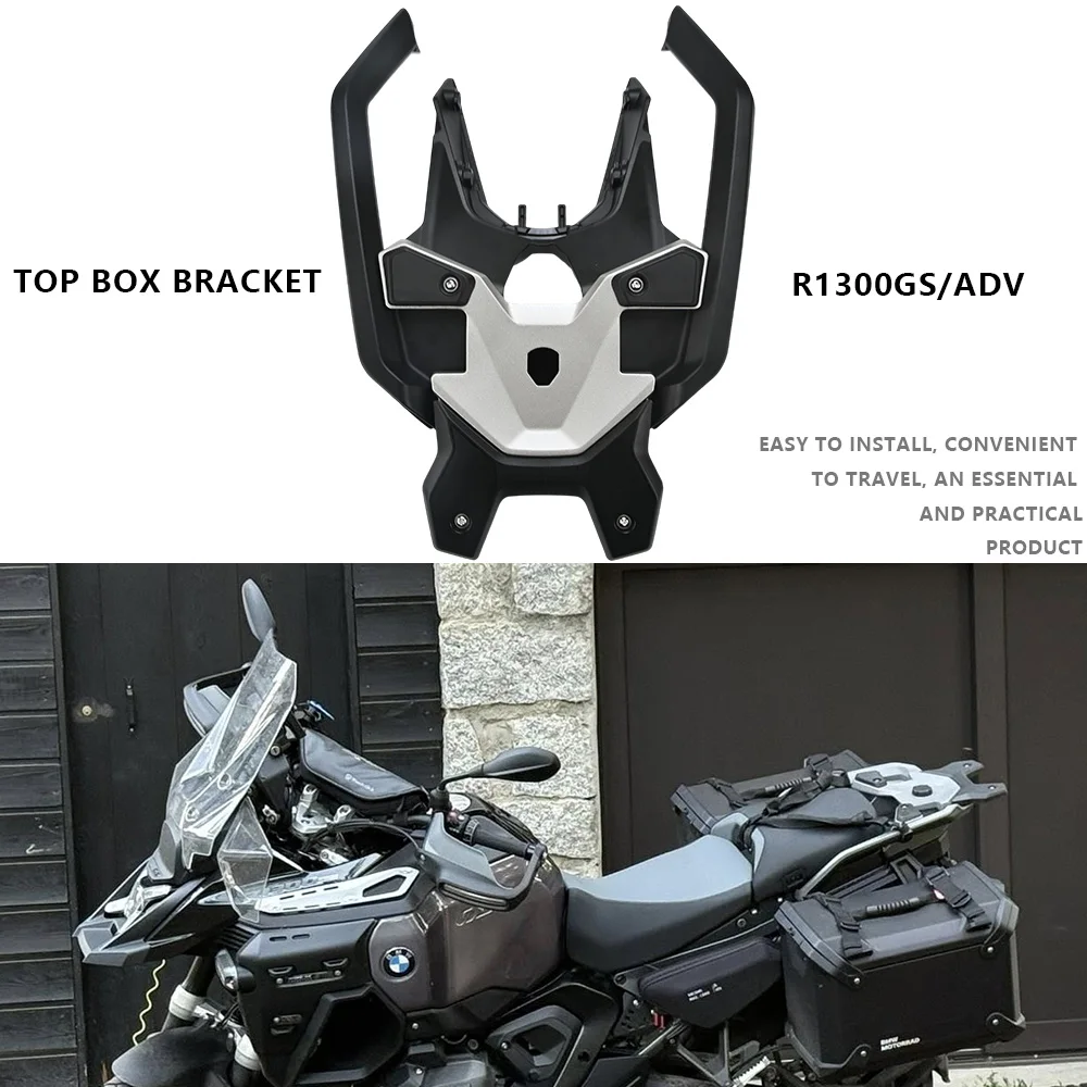 

For BMW R1300GS 2024-2025 Motorcycle Accessories Luggage Rack Rear Cargo Fixation Rack Rear Backrest Armrest Kit