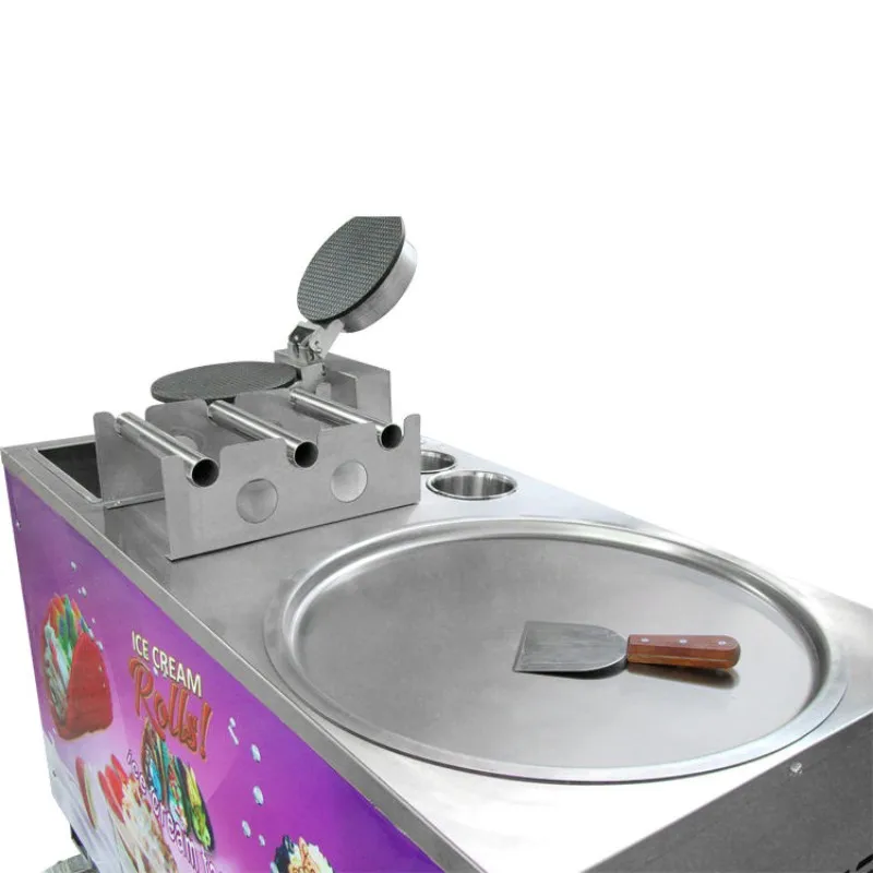 Glory Thai Stir Fried Ice Cream Roll Machine Single Pan Fry Ice Cream Machine With Cheap Prices