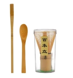 NONE Matcha Whisk Bamboo Brown 3