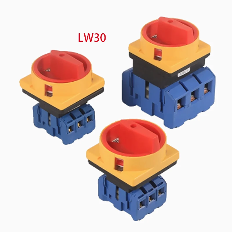 LW30 Series Universal transfer switch 25A-63A 3P 4P LW30-25A Circuit Breaker load power cut-off main control rotating SFD11-32