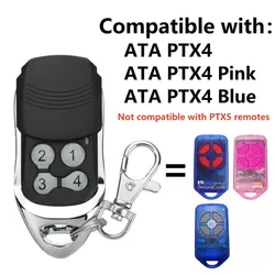 1 PCS ATA PTX4 PTX-4 Securacode Garage Door Remote Control 433.92MHz Rolling Code Replacement ATA Remote Control Door Opener