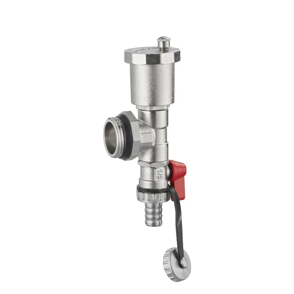 

Efficient Air Vent 1 inch Exhaust Valve for Heating Manifold Water Distributor with Automatic Air Release Function