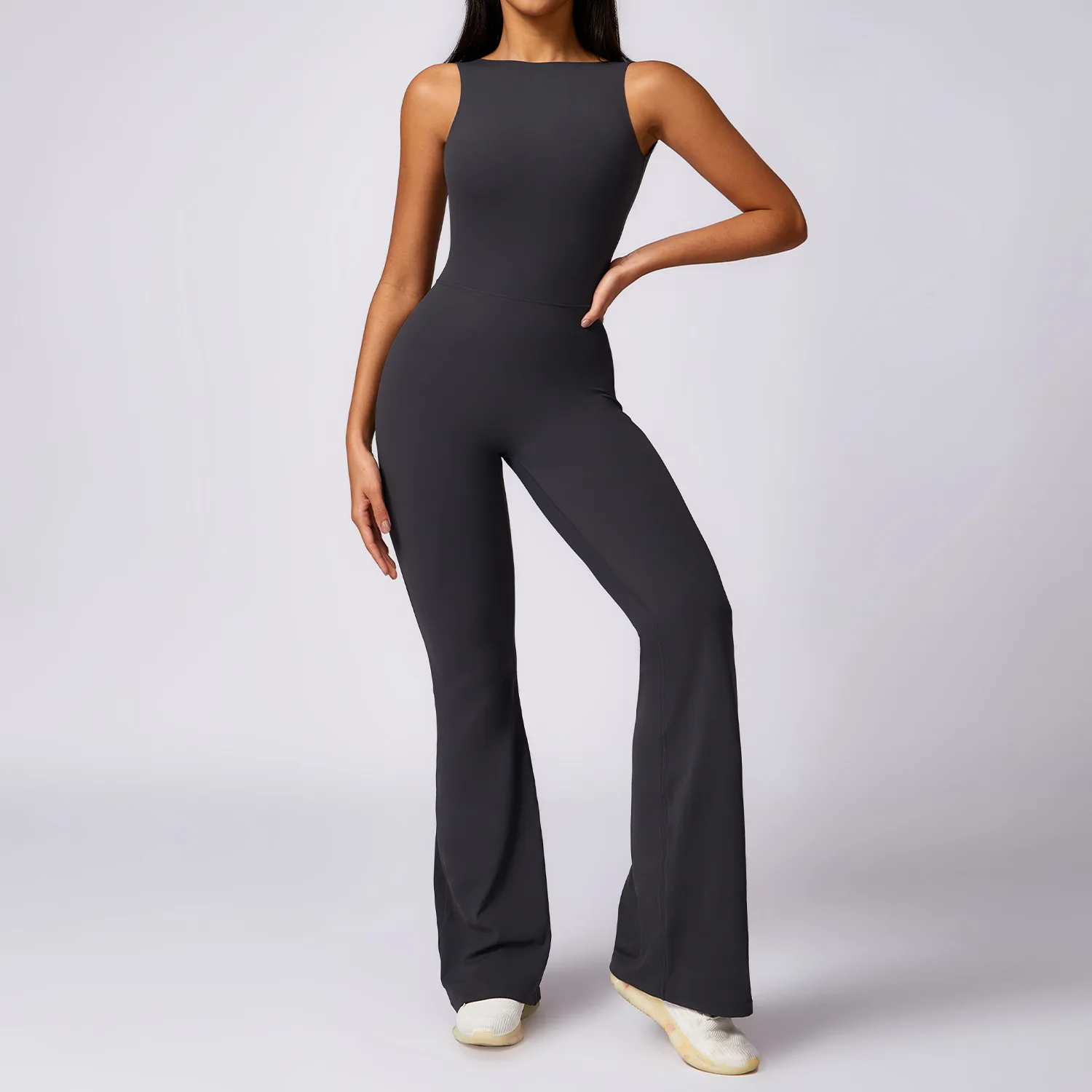 Sexy Women Training Yoga Set Sportswear Women One Piece Jumpsuit Fitness Rompers Female Workout Legging Bodysuits Gym Clothes image 3