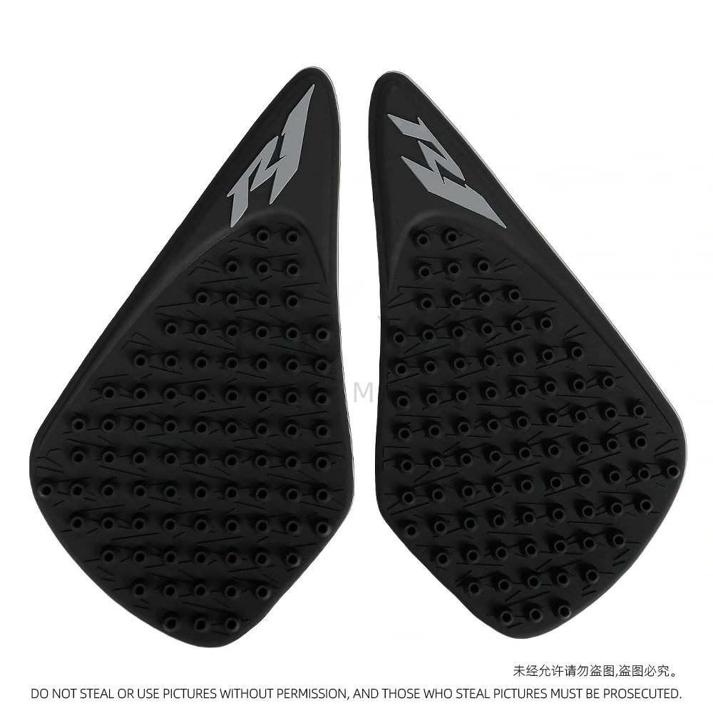 Motorcycle Fuel Tank Pads Sticker Side Gas Knee Grip Protector Traction Decals For Yamaha YZF R1 YZFR1 YZF-R1 2007 2008