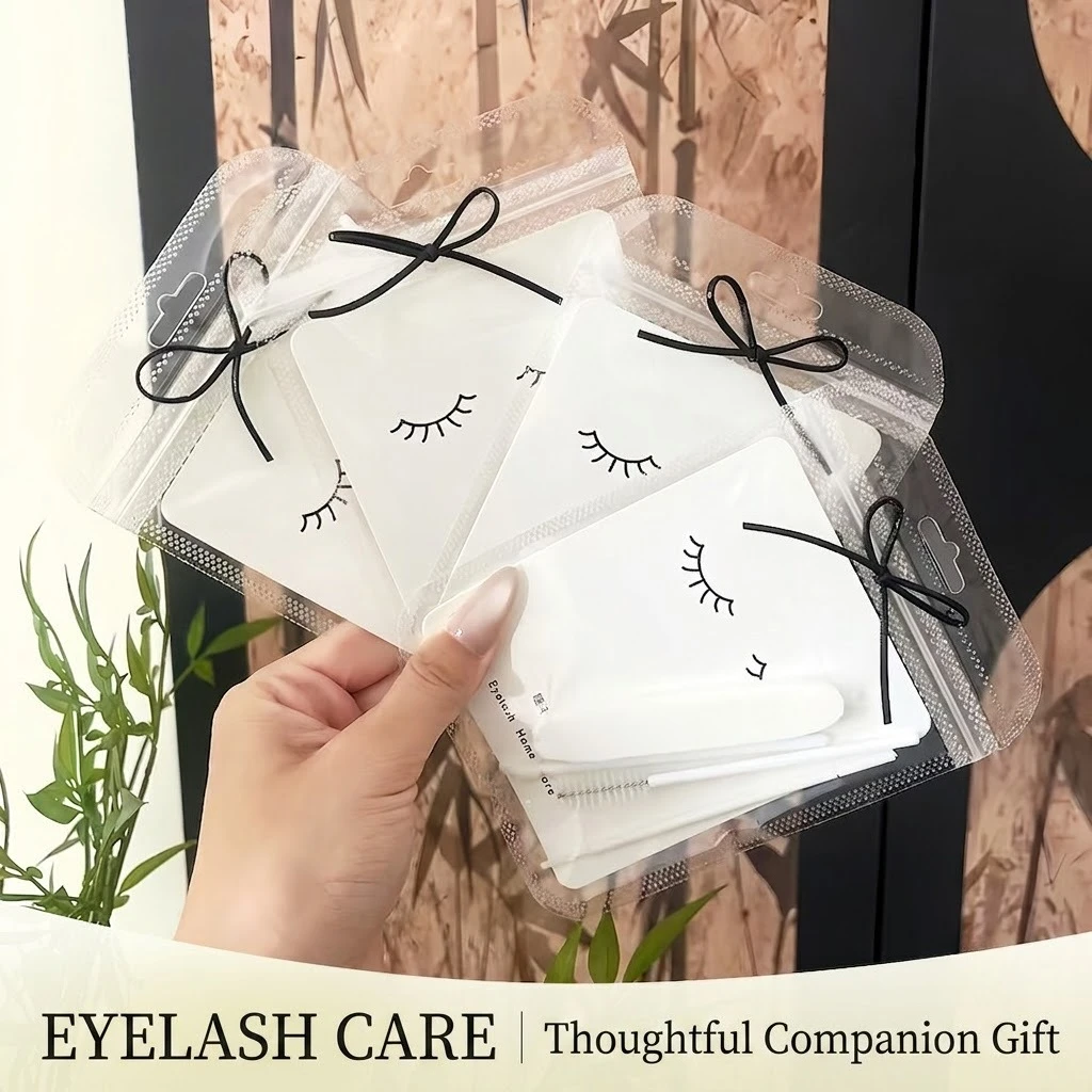 Eyelash Extension Aftercare - مجموعة حقائب العناية بالرموش - أكياس