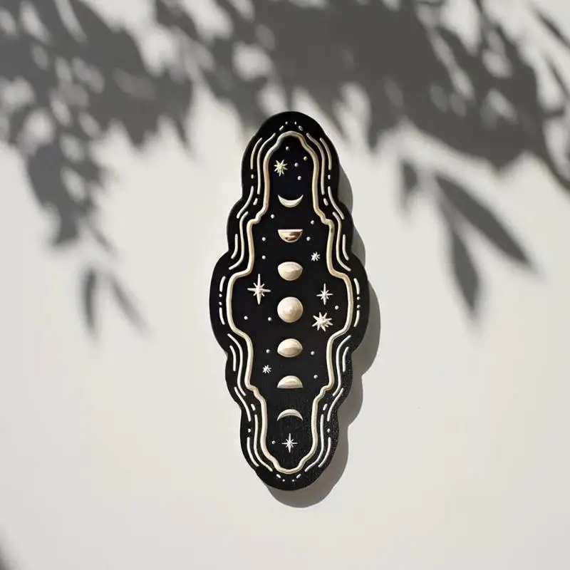 

Привлекательный загадочный узор настенное искусство прочная деревянная живопись художественный Декор привлекательный загадочный узор Ретро картина ванная комната