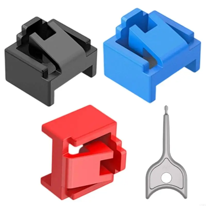 

CORA RJ45 Port Safety Lock Removable Design With Compatible For Routers Computers Data Center Equipment Plugs Protector