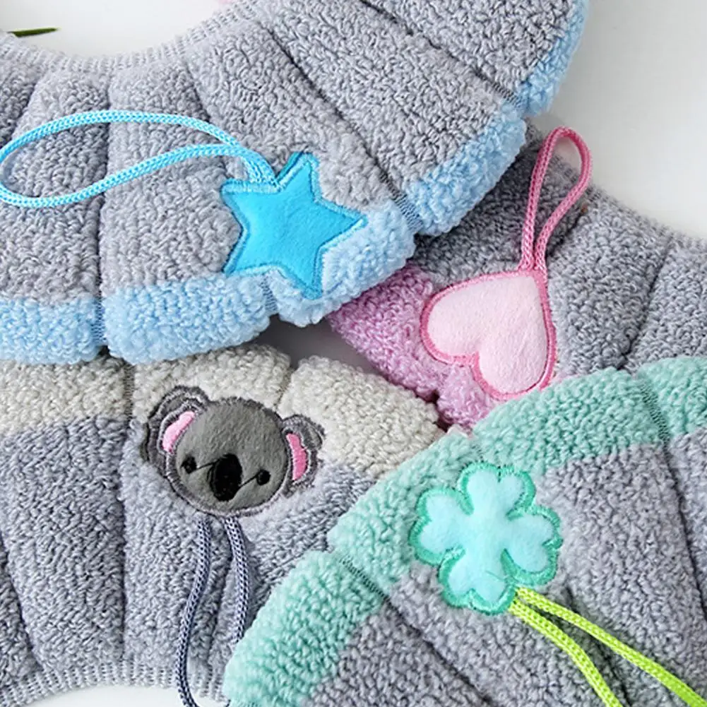 Keep Warm Closestool Mat Double Color Bathroom Accessories Knitting O-shape Home Decor Toilet Seat Cover