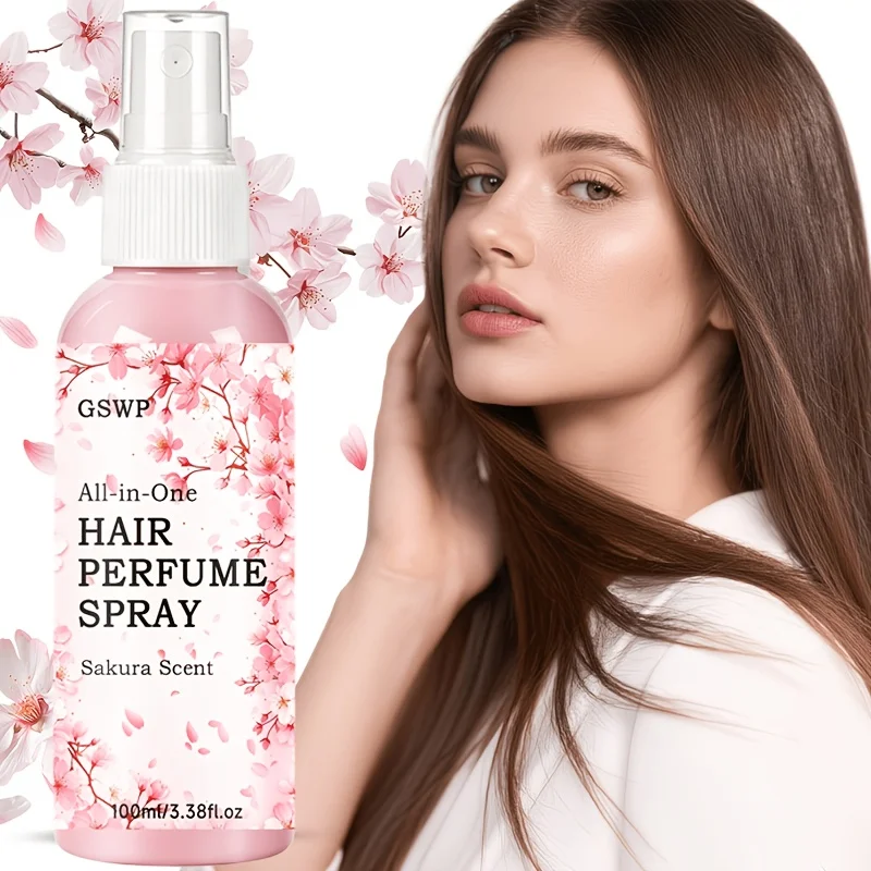 GSWP akura Spray para el cuidado del cabello, hidrata y suaviza el cabello, repara el cabello dañado para reducir las puntas abiertas y la rotura. 100ml/200ml