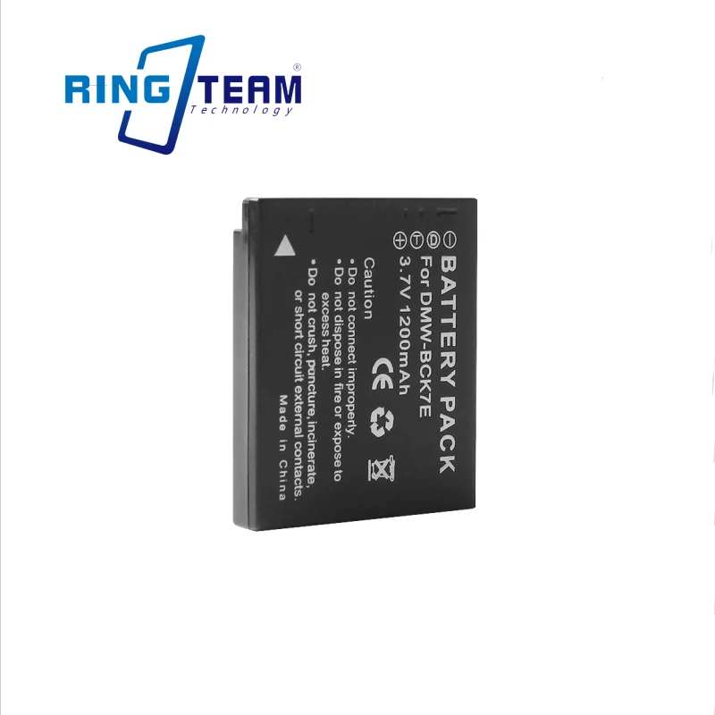 بطارية DMW-BCK7E، بطارية ليثيوم أيون للكاميرا لباناسونيك لوميكس DMC FP5 FP7 FH2 FH5 FH24 FH25 FS16 FS18 FS22 FS28 FS35