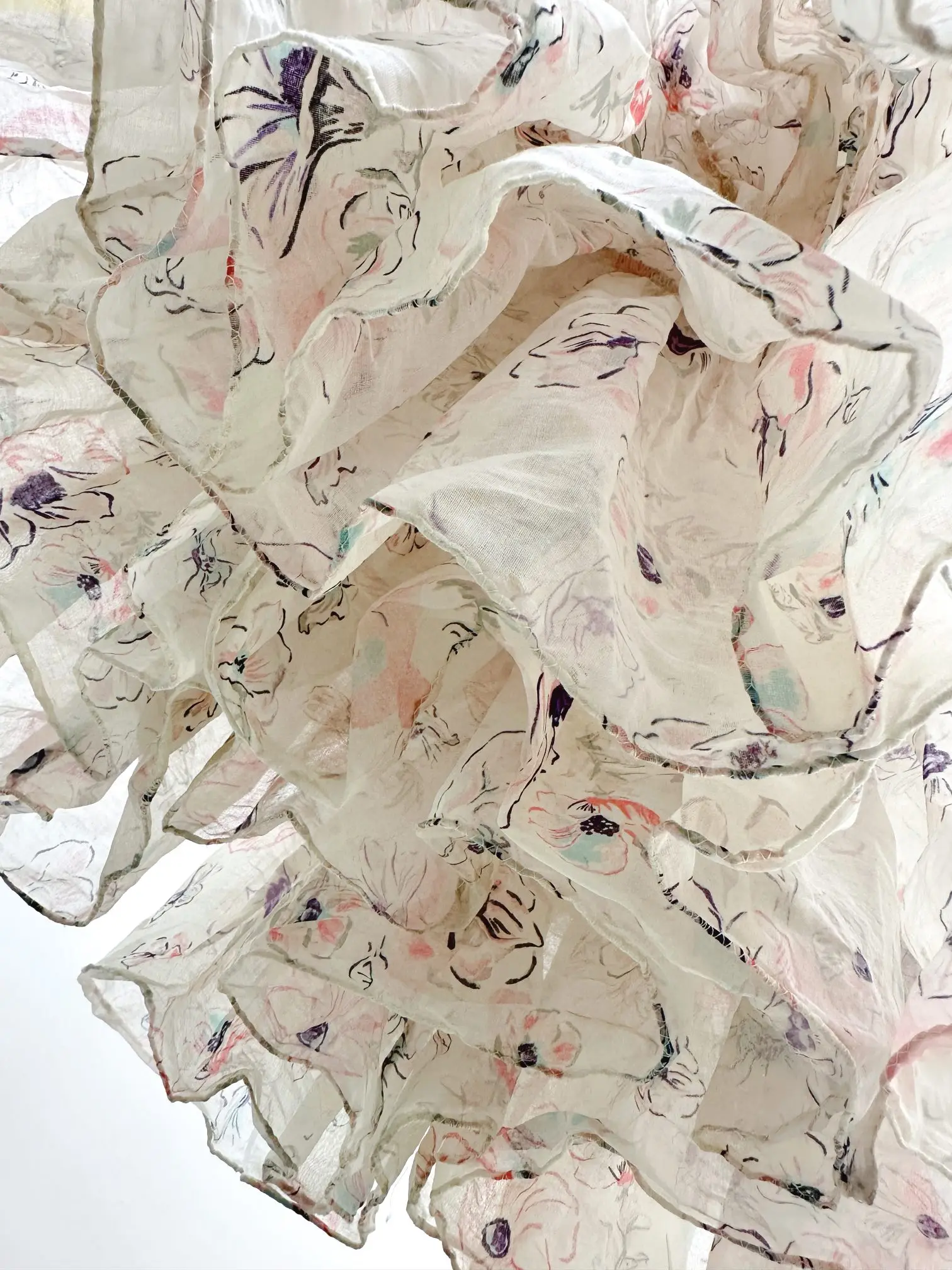 فلام-الخامس الرقبة كشكش فستان للنساء ، القطن الأنيق ، مصمم المدرج ، جودة عالية