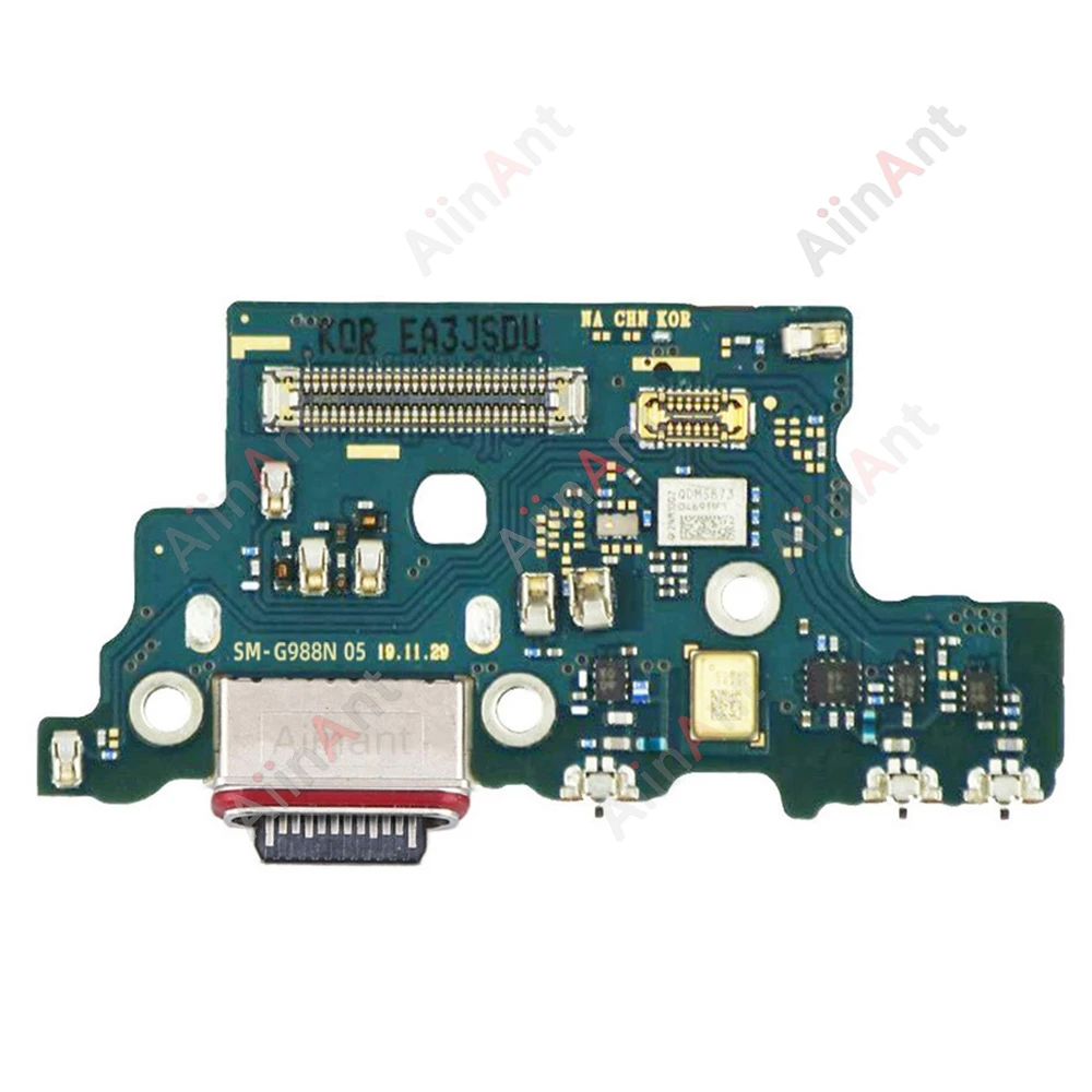 USB Mic Board Dock Charger Connector Charging Port Flex Cable For Samsung Galaxy S20 Plus Ultra FE G985F G986B G986F G986N G980F image 5