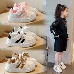 Fashion Girls Children White Shoes Spring & Autumn Comfort Boy Kids Sneakers Sports Casual Size 26-37