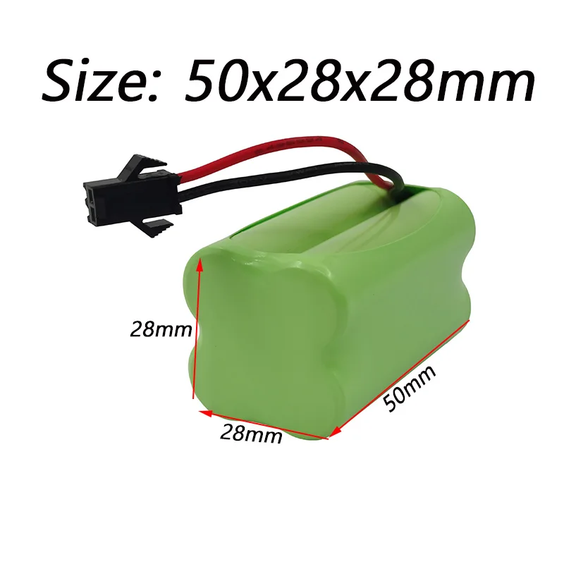 Batería recargable 4.8V1800mah AA Ni mh baterías para juguete control remoto coche avión juguete eléctrico