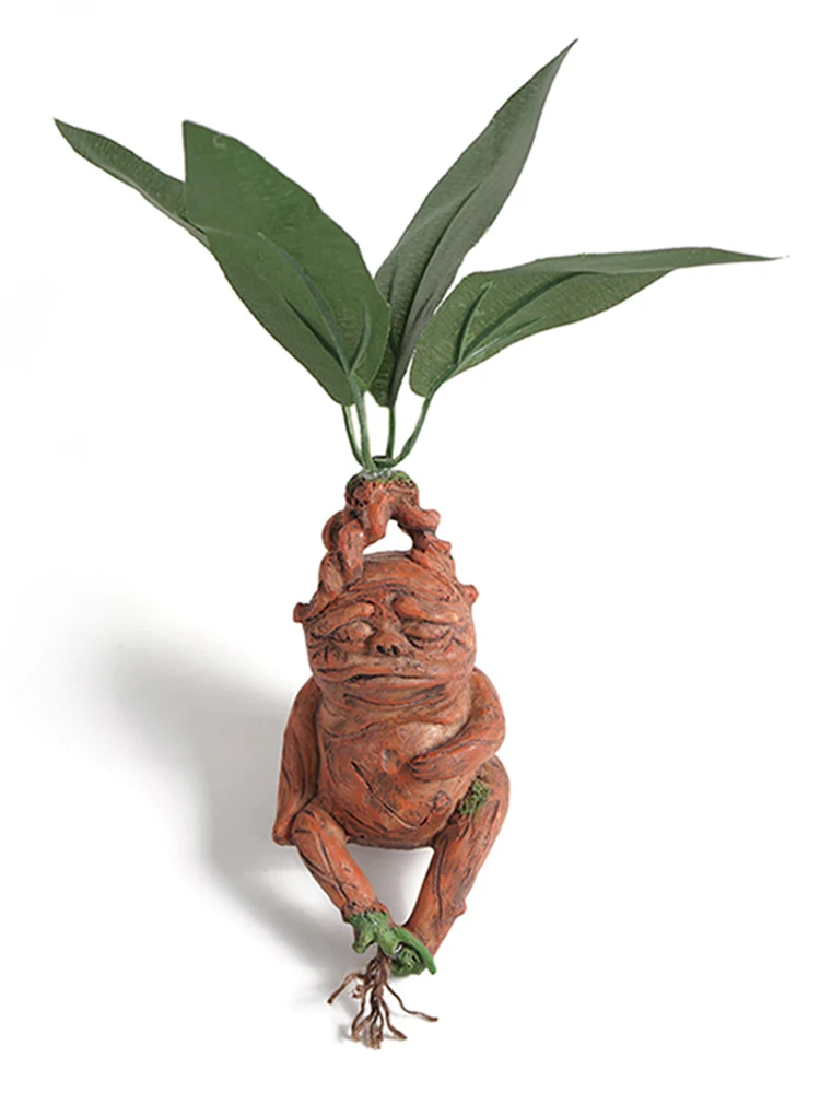 Mandrake herbe résine Statue paysage ornement Art Figurine artisanat pour jardin extérieur cour salon chambre cadeau