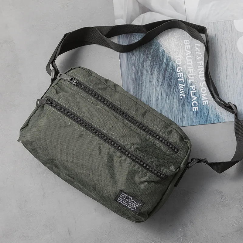 

Minimalist Crossbody Sling Bag for Men, Japanese Inspired Messenger Bag, Durable Waterproof, Travel & Daily Use, Unisex