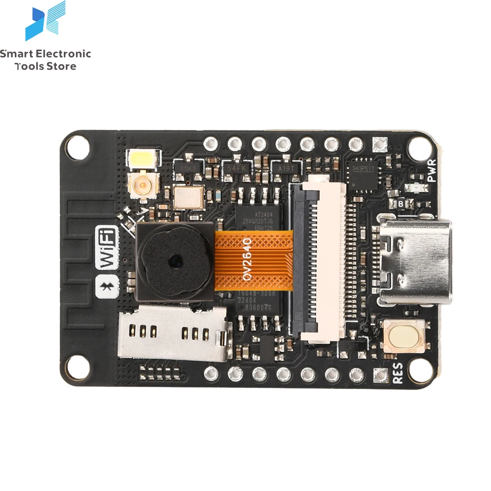 

ESP32-CAM WiFi Bluetooth Development Board With OV2640 Camera Type C Interface ESP32 V3 Chip 240Mhz Module
