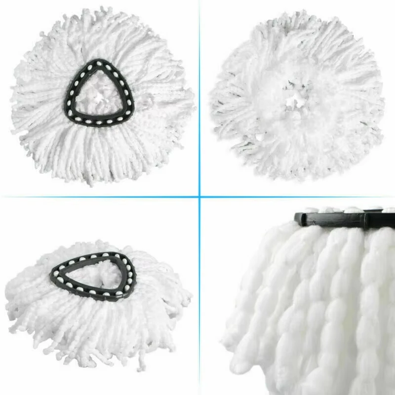 Spin Mop Pads for Vileda O-Cedar EasyWring 1-Tank System Replace Heads Mop Refills Microfiber Mop Head Household Cleaning Tools view 3