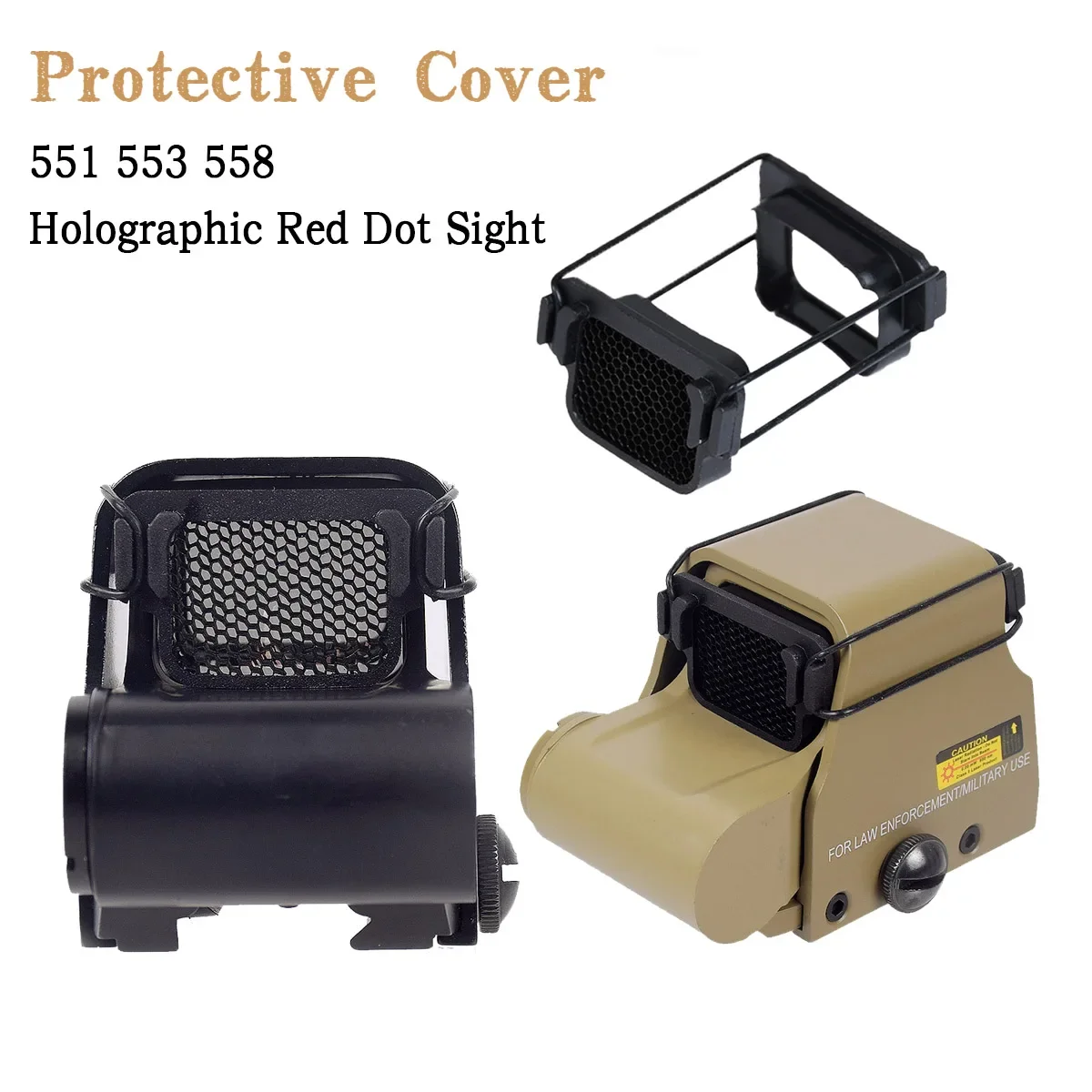 Tactical Killflash Kill Flash Protective Cover For 551 552 553 518 558 512 XPS2 EXPS2 XPS3 EXPS3 Holographic Red Dot Sight Flash