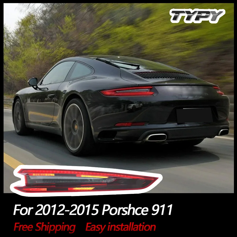 

Автомобильные фары TYPY для Porshce 911, задние фонари 991,1-2015, задние фонари, ДХО, стоп-сигнал, сигнал поворота, автомобильные аксессуары