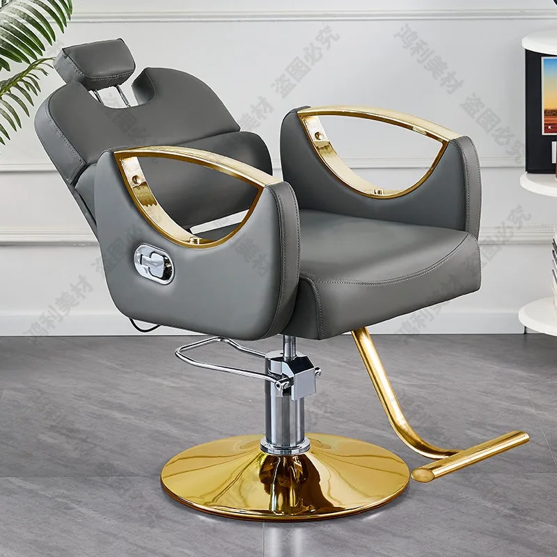 Specialized Lifting Barber Chairs Rotating Multi-functional Barber Chairs Device Commercial Furniture Sedia Da Barbiere ZY40LFY
