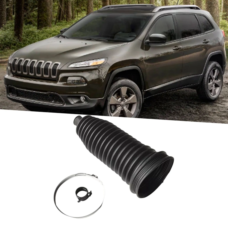 Car Steering Gear Dust Cover 53383042 68184560AA For Jeep Cherokee 2014-2018 Steering Rack Boot