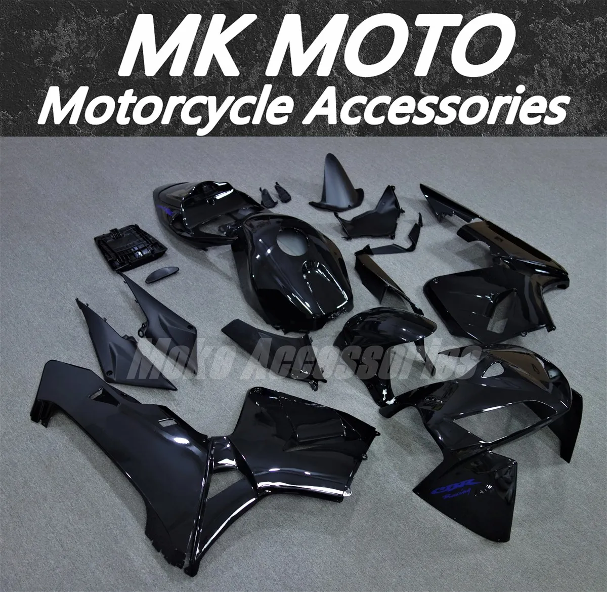 Kit fairing sepeda motor cocok untuk Cbr600rr 2005-2006 Set Bodywork kualitas tinggi injeksi Abs baru biru hitam