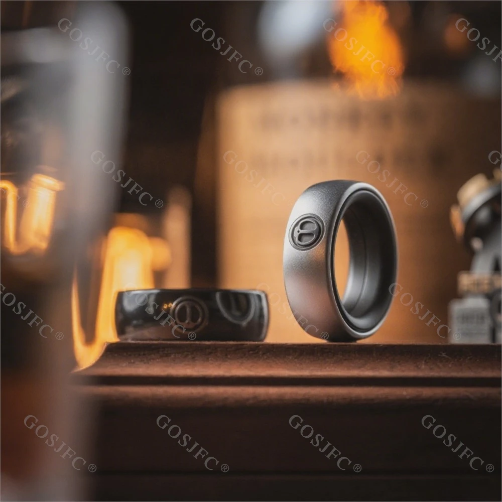 LAUTIE mécanicien I alliage d'aluminium Fidget anneau EDC Spy Wars série anneau Spinner soulagement du Stress jouet Fidget jouets pour adultes