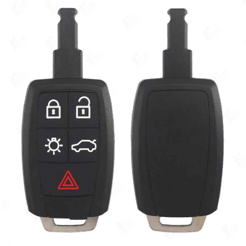

5-кнопочный смарт-брелок с дистанционным управлением для Volvo C30 C70 XC90 V70 S60 V40 V50 2006-2011 со вставным лезвием
