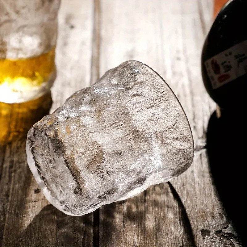 Retro Chivas Rock Tumbler Glacier Whisky Glass Gift Box Old-fashioned Crystal Wine Cup Snifter Japan Whiskey Glasses For Testing