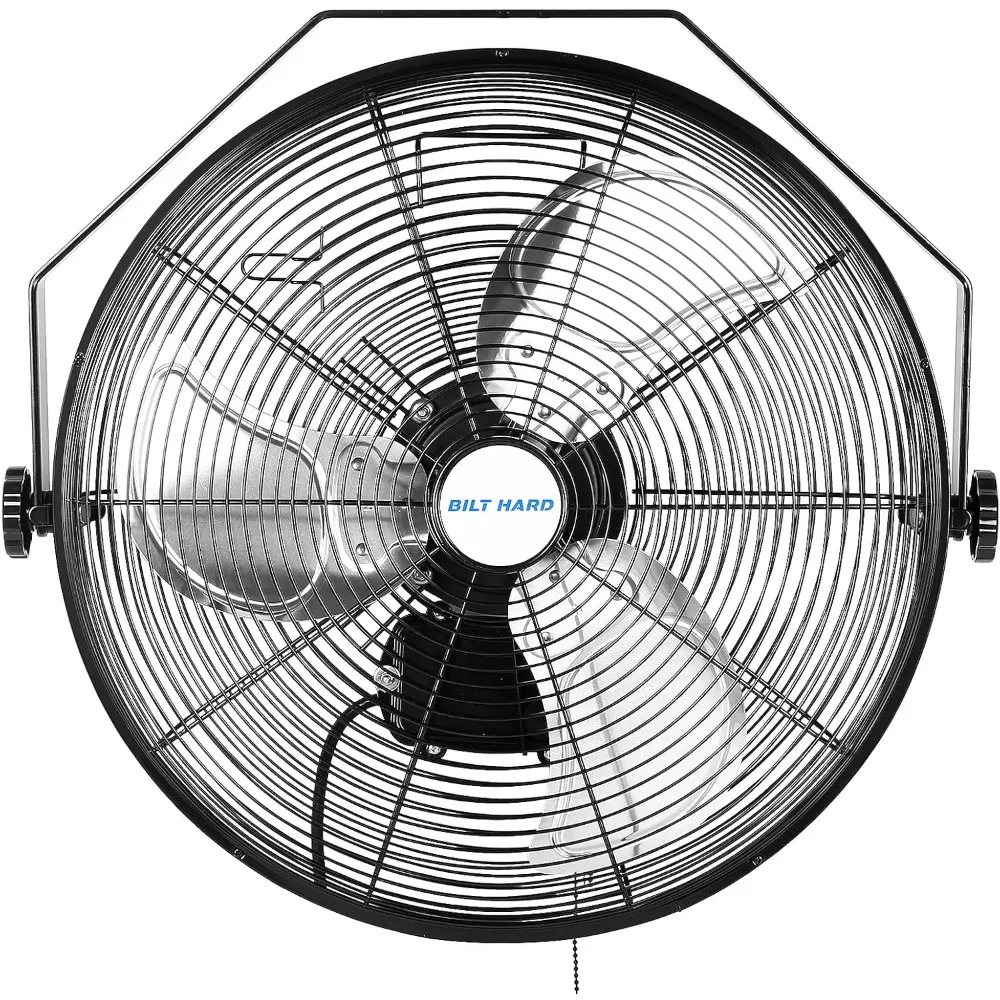 

5400 CFM 20 in. Outdoor Wall Mount Fan, 3-Speed Waterproof Wall Fan Industrial Grade High Velocity Outdoor Fans for Patio,