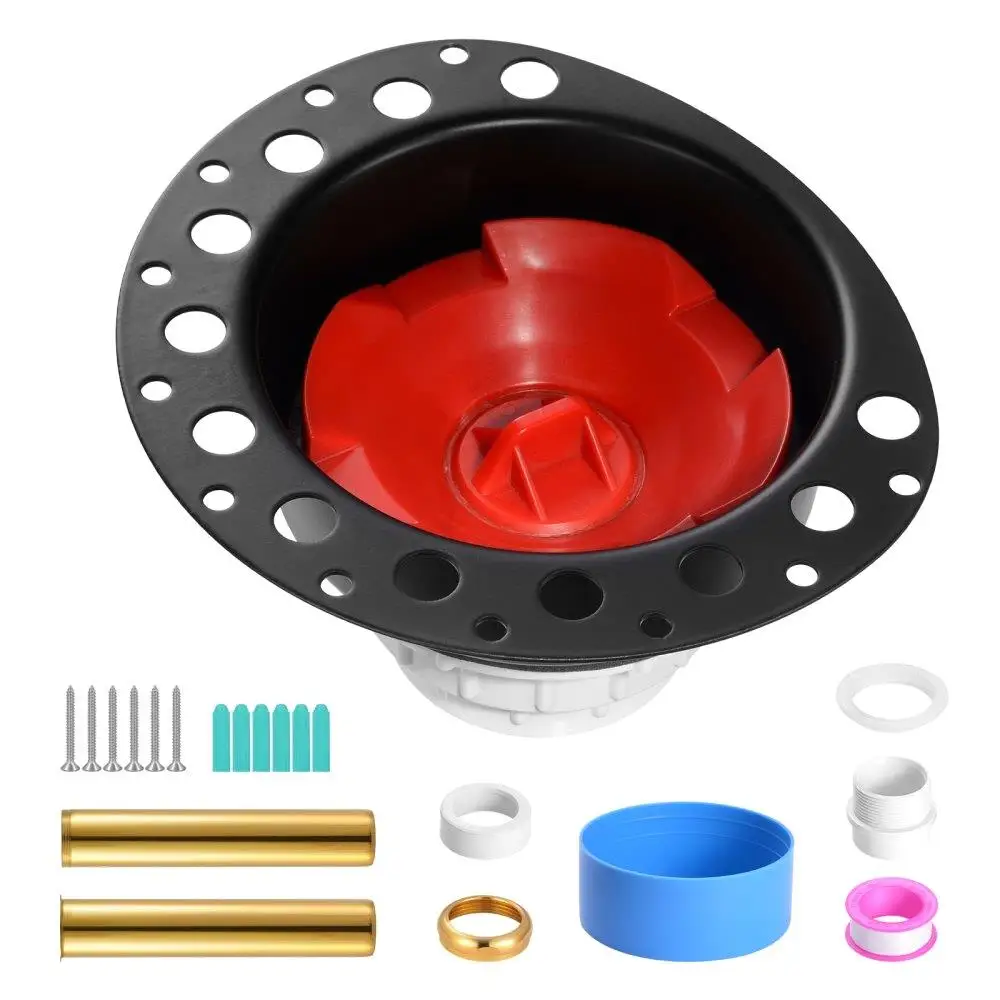 

Durable Freestanding Tub Drain -in Kit with 2 Brass Tail Pipes and PVC Adapter