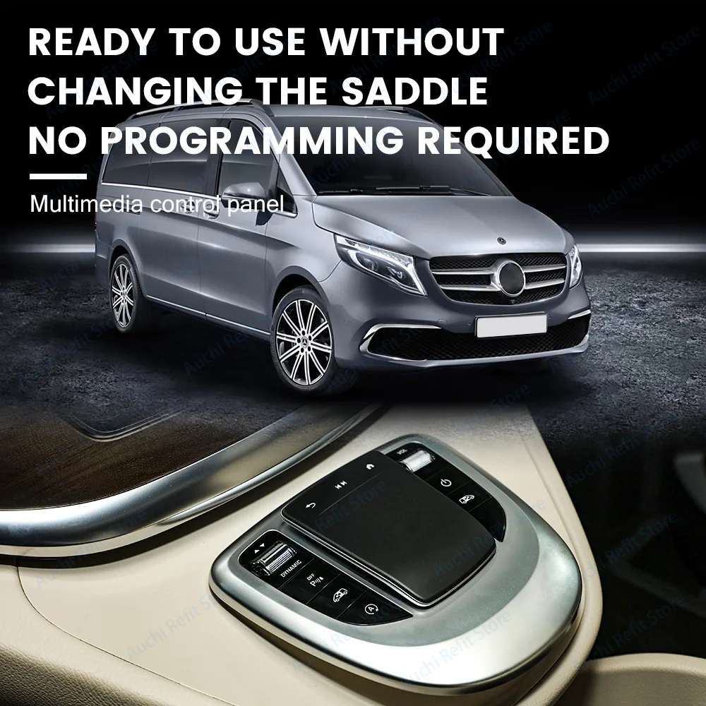 Manopola di Controllo Centrale Joystick Aggiornamento Touch Mouse Per Mercedes Benz W447 Vito V260 Bottoni Multimediali Parte di Aggiornamento Auto Originale