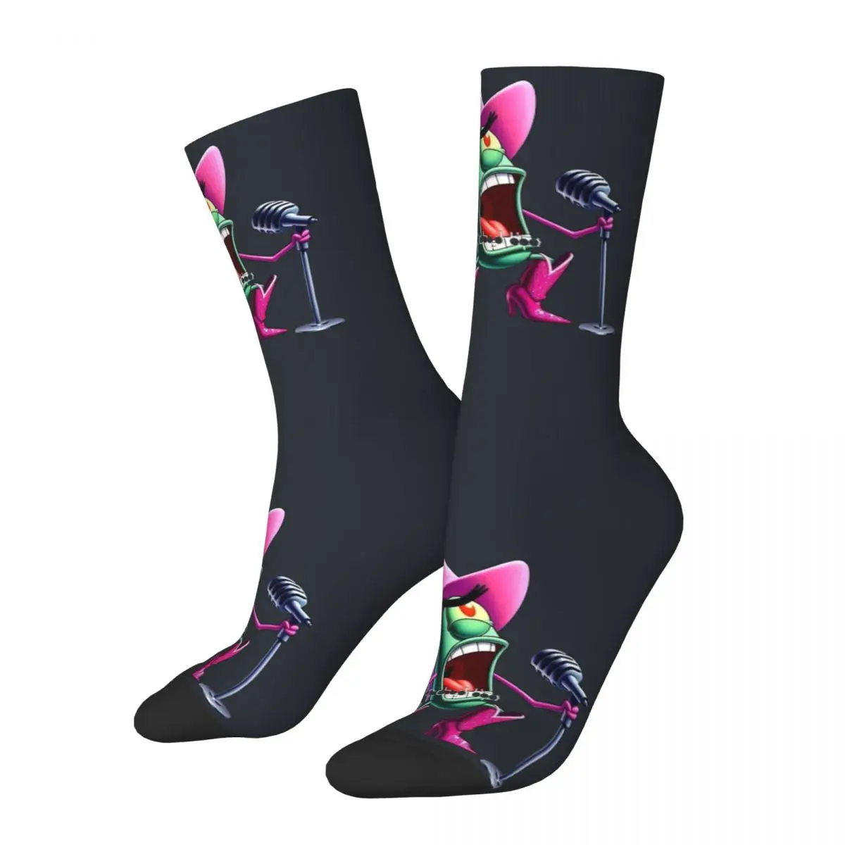 Plankton Pink Pony Club Sock for Men Hip Hop Chappell Roan Seamless Pattern Printed Boy Crew Sock Casual official-website fugees