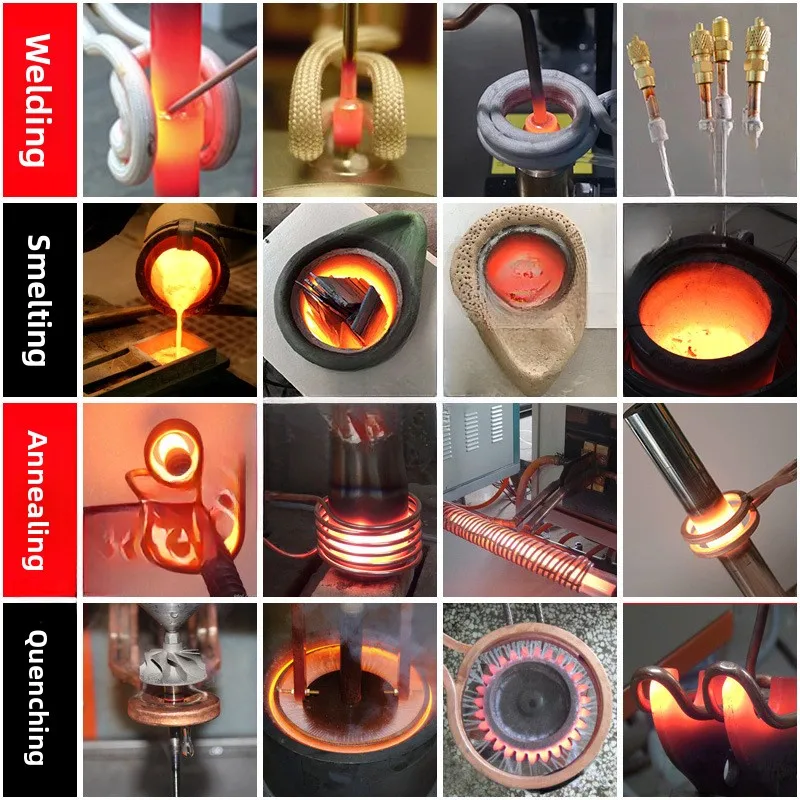 

Heat Treatment High Frequency Equipment Electromagnetic Induction Welding Quenching Heating Machine
