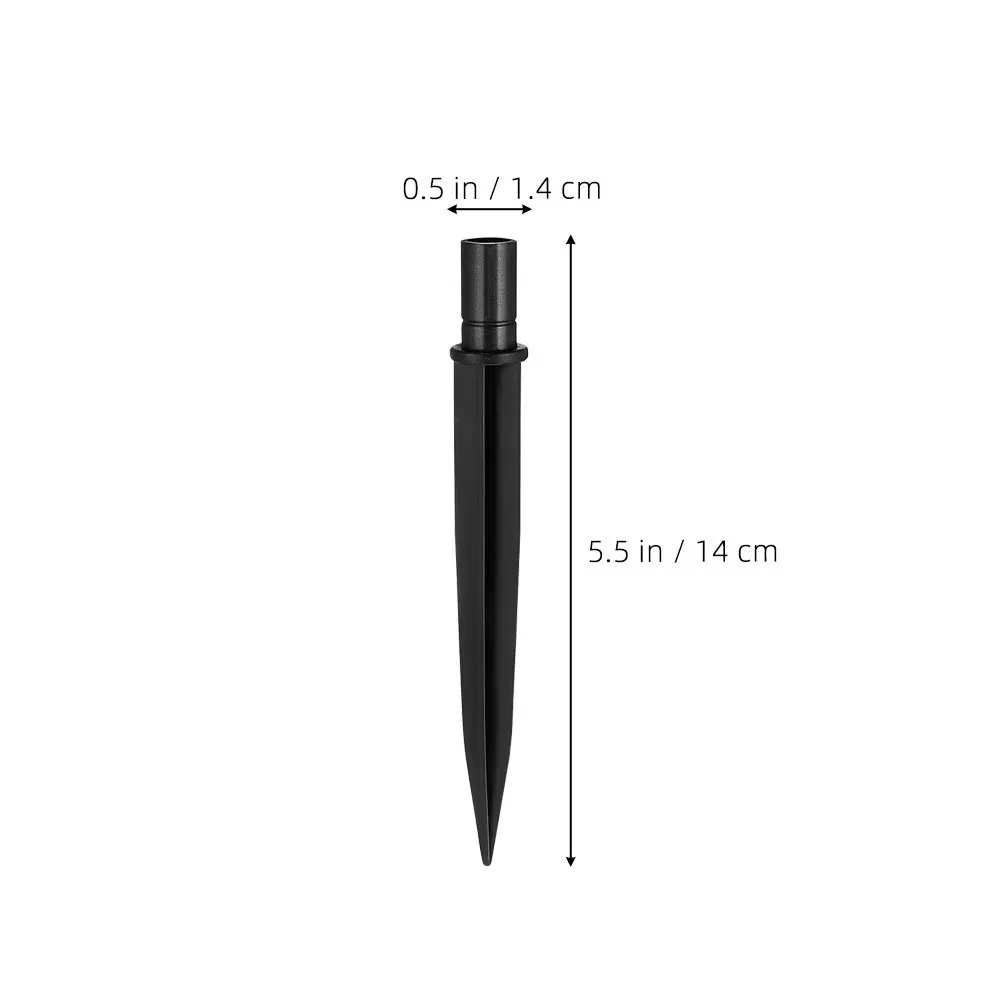 15 szt. Plastikowe szpilki do wbijania w ziemię, wzmocnione, zamienne szpilki do lamp solarnych do ogrodu, ścieżki, patio, lamp obrysowych, plastikowe kolce